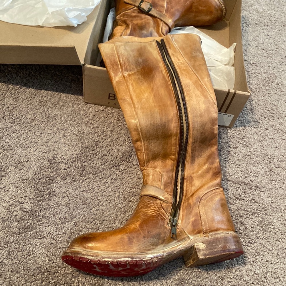 Bed Stu leather boot - Gogo size 10 - teak color